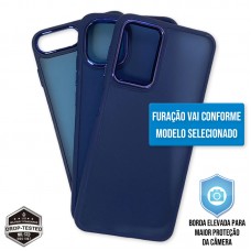 Capa Samsung Galaxy A03s - Clear Case Fosca Navy Blue